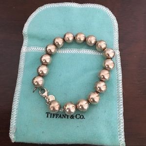 Tiffany and Co Sterling Silver Bead Bracelet